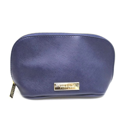 Versace Handbags - Versace Parfumes Cosmetic Bag in Navy Blue